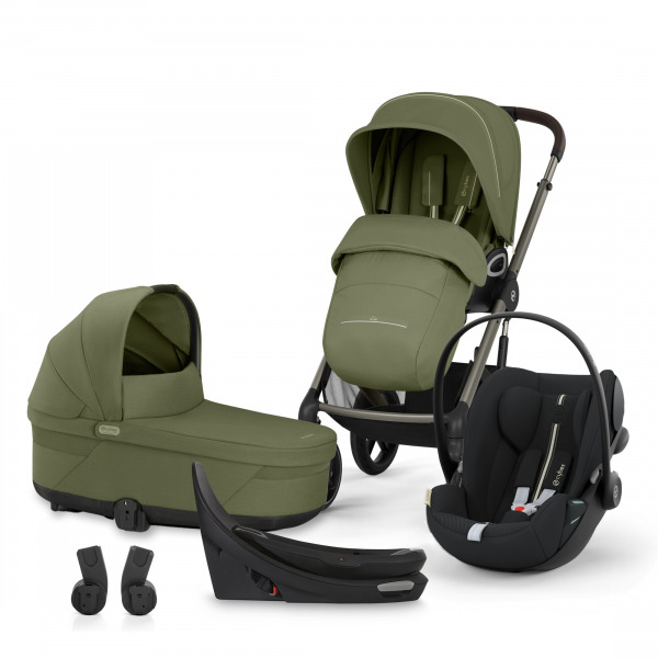 CYBEX Gold Talos 2025 S LUX 4in1 - Moss Green / Moon Black
